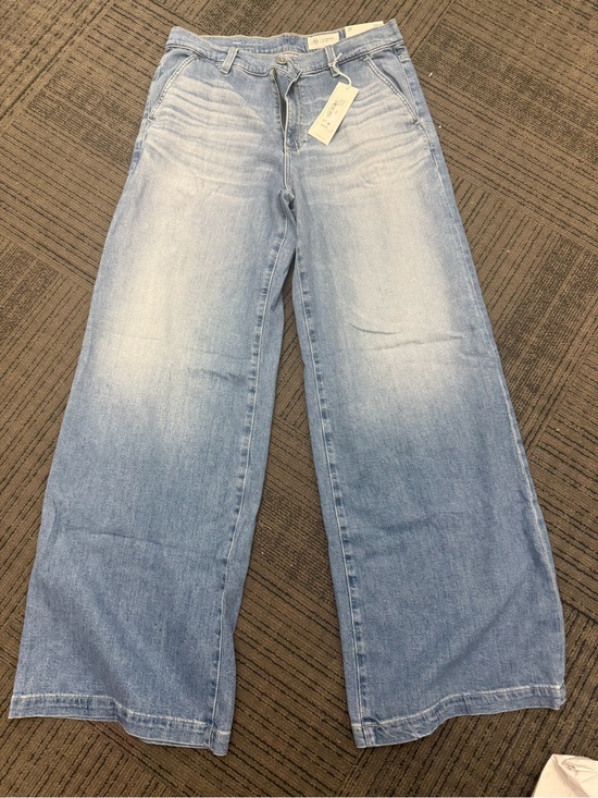 Ag Adriano Goldschmied Denim - Ag Adriano Goldschmied Light Blue Wide-Leg Jeans